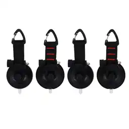 Walmart landege 4pcs Professional Outdoor Suction Cup Anchor Securing Hook Climbing Carabiner offer