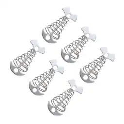 Walmart 6 Pcs Fishbone Nail Fixing Buckle Portable Wind Rope Anchor Tent Stake Stakes Awning Sunshade Canopy offer