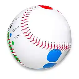 Walmart Baseball Pitching Trainer Pitch Training Ball with Detailed Colored Grip Instructions, Single Ball offer