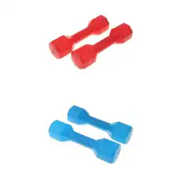 Walmart Kokiya 4pcs Lightweight Mini Dumbbell Preschool Kids Exercise Toys Blue/Red offer