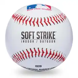 Walmart Franklin Sports Soft Strike Teeballs - Kids Soft Teeballs for Practice - White - 12 Pack offer