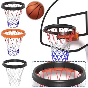 Walmart YUEYAN PU Portable Basketball Net Frame Portable Nets with Removable Frame Mesh offer