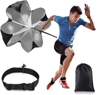 Walmart Running Speed Training Speed Chute Resistance Parachute for Speed Training and Acceleration Training offer