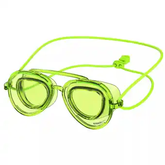 Walmart Speedo Kids' Sunny Vibes Aviator Swim Goggles Ages 3-6 - Lime Green offer