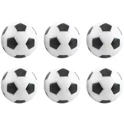 Walmart 6PCS Small Football Style Table Ball Foosball Hard Plastic Table Ball Counterpart Game Children 3021 offer