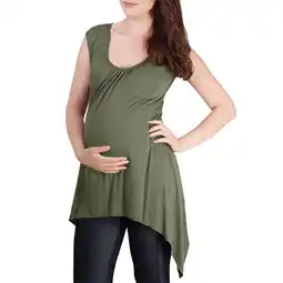 Walmart Funicet Women's Summer Maternity Tank Tops Solid Color O-Neck Camisole Nursing Tanks Casual Blouses offer