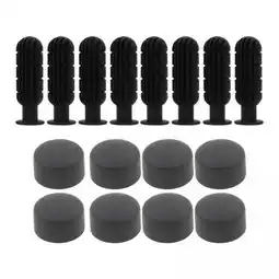 Walmart DimyFew 4x8 Pairs Foosball Replace Table Football Game Handle Grips and End offer