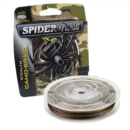 Walmart SpiderWire Stealth Camo Braided Fishing Line, 15lb | 6.8kg Fishing Line offer