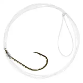 Walmart Danielson Snelled Baitholder Fishing Hooks, Size 4, 6-pack offer