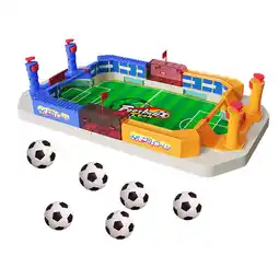 Walmart Rushawy Mini Table Soccer Game Mini Foosball Games Tabletop Football Soccer Pinball Game 6 Ball offer