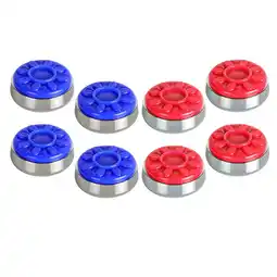 Walmart 8Pcs Large Shuffleboard Pucks Multiple Color Tabletop Game Pucks Shuffleboard offer