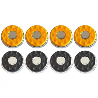 Walmart 8 Pieces Mini Shuffleboard Replacement Pucks Tabletop Equipment Set Shuffleboard Accessories offer