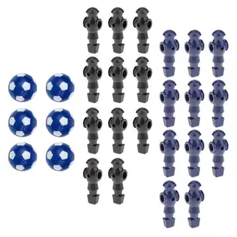 Walmart 22 piece 5/8 Foosball Table Men 6pcs Balls Foosball Replacements offer