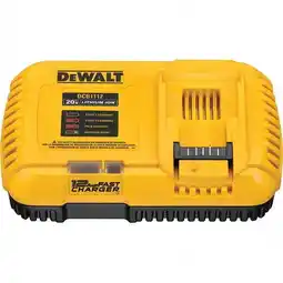 Walmart DEWALT Battery Charger, 20V + Flexvolt Fast Charger (DCB1112) offer