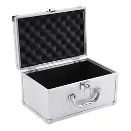 Walmart Portable Tool Box Aluminum Alloy Carrying Case for Trunk Warehouse Household offer