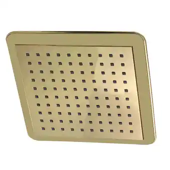 Walmart Kingston Brass K251A2 Shower Scape 9-5/8 Square Rainfall Shower Head, Polished Brass offer