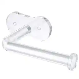 Walmart Simple Toilet Paper Holder Bathroom Rack Towel Dispenser Acrylic Wall Mounted Roll offer