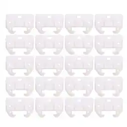 Walmart 20pcs Plastic Drawer Guides Drawer Track Guides Track Guide Replacements offer