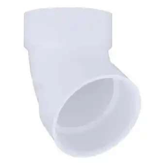 Walmart PVC Elbow, 60 Degrees, Hub, 4 in Pipe Size(1WKL1) offer