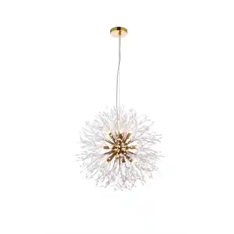 Walmart Solace 12 lights Gold pendant offer