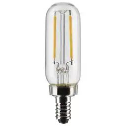 Walmart Satco 2.8 Watt T6 LED - Clear - Candelabra base - 90 CRI - 2700K - 120 Volt offer