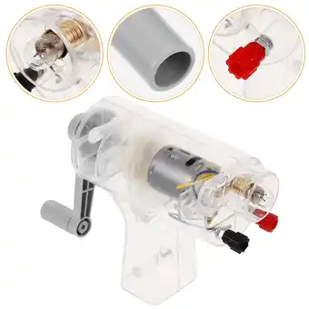 Walmart Hand Generator DIY Model Generator Electricity Kit Emergency Power Generator for Teaching offer