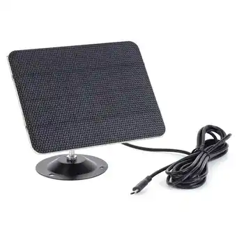 Walmart DAMIFU 3W Solar Panel Solar Panel Charger for Camera Security Wireless Doorbell Power offer