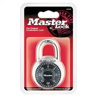 Walmart Master Lock Set Your Own Combination Locker Lock, Colors May Vary offer