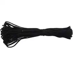 Walmart 100 ft 550 Paracord Cord Parachute Rope - Black offer