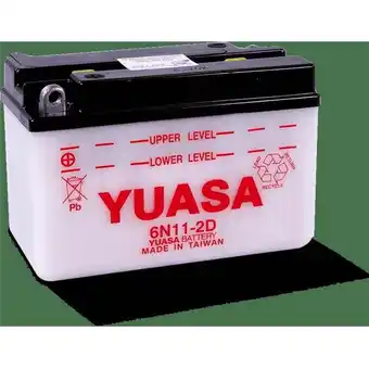 Walmart Yuasa Battery YUAM26112 6N11-2D Conventional 6V Battery offer