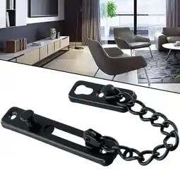 Walmart Gerich Door Chain Latch Bolt Restrictor Safety Guard Lock Slide Catch Strong Security offer