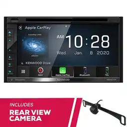 Walmart New Kenwood DNX577S 6.8 Navigation DVD Receiver with Universal Rear View Camera offer