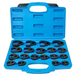 Walmart 19Pcs 3 Nut Crowfoot Wrench Set 8 - 32mm Crowfoot Wrenches offer