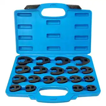 Walmart 19Pcs 3 Nut Crowfoot Wrench Set 8 - 32mm Crowfoot Wrenches offer