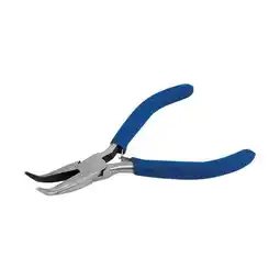 Walmart 4.5 in. Carbon Steel Mini Bent Nose Pliers, Blue - Pack of 6 offer