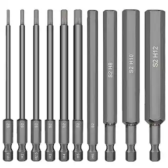 Walmart 10-Pieceinner Hexagon Spanner 1.5-12Mm Wrench Socket Alloy steel 1117 offer