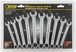 Walmart Steel Grip 10 Piece Combination Wrench Set offer