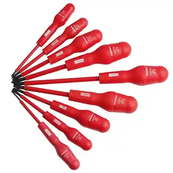 Walmart 5 Sizes Multifunctional Insulated Screwdriver Set Manual Screwdrivers (9Pcs) With Comfort Grip offer