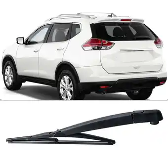 Walmart Rear Windshield Wiper Arm Set - Back Windshield Wiper Arm Blade Set for Rogue, 2013-201 metal 1612 offer