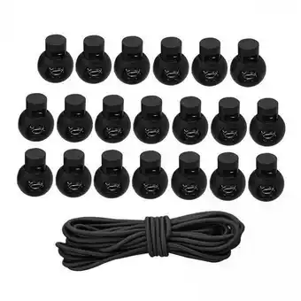 Walmart GUOOL 5x20pcs Cord Locks End Spring Loaded Slider + 3m Bungee Cord 4 offer