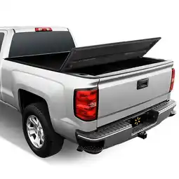 Walmart Auto Drive Soft Tri Fold Truck Bed Tonneau Cover Fits 14-19 Chevy Silverado GMC Sierra 6.5Ft Bed offer