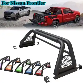 Walmart Hawkley Pickup Truck Roll Sport Bar Chase Rack 2023 Nissan Frontier Steel Black offer