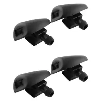 Walmart 4x Front Windshield Wiper Nozzle for 206 407 6438Z1 6438CA 643871 Glass Accessories offer