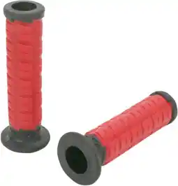 Walmart ODI Cush Street Red/Black Twist Throttle Handlebar Grips (S10CHR) offer