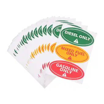 Walmart Zcyifa 30pcs Mixed Fuel Only Stickers Gasoline Only Labels Gasoline Only Warning Stickers offer