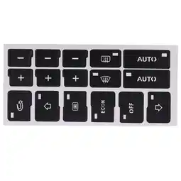 Walmart Fit For Audi A4 B6 B7 2000-2004 AC Climate Control Button Repair Decals Stickers H1C3 offer