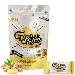 Walmart Fusion Select Ginger Chews - Non-GMO, Vegan Candy 5oz (Original) offer