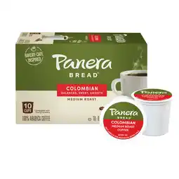 Walmart Panera Bread Colombian Medium Roast Coffee, 10 Count Single-Serve Pods offer