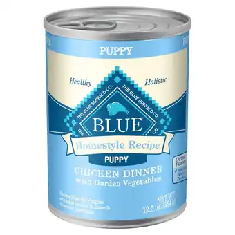 Walmart Blue Buffalo Homestyle Recipe Chicken Pate Wet Dog Food for Puppies, Whole Grain, 12.5 oz. Can offer