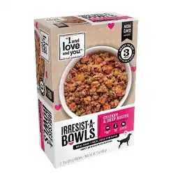 Walmart I and love and you Irresist-A-Bowls, Chicken and Beef, Ready to Serve, Grain Free, Wet Dog Food offer